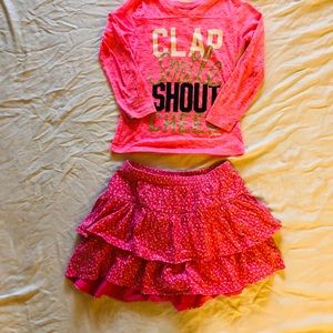 Justice and Gymboree paired as a set or separate